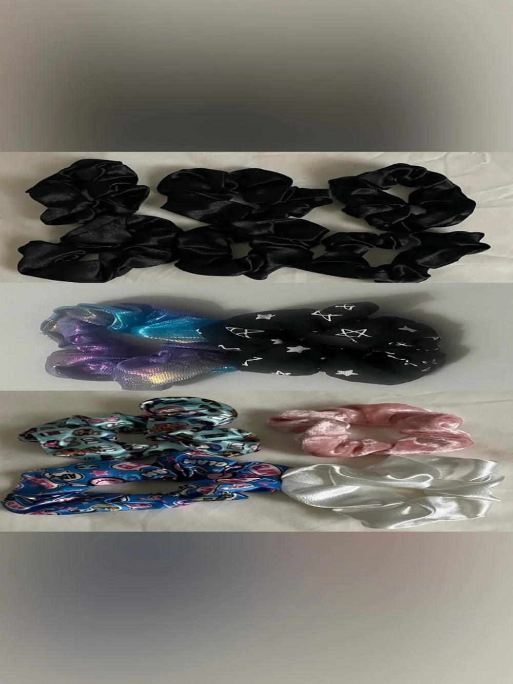 Hair Accessories SCRUNCHIE 12Pc Bundle